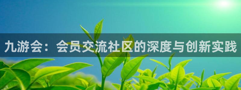杏宇2登录地址：九游会：会员交流社区的深度与创新实践